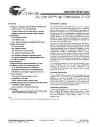 Datasheet CY37032P44-154AI manufacturer Cypress